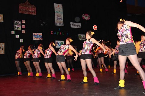 Spectacle de danse  Chores fans 2014